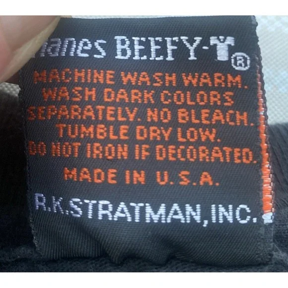 1990 Harley Davidson I Don't Just Own This T-Shirt Pompton Plains NJ Hanes XL US - Picture 11 of 14